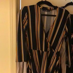 Slinky Derek Heart knee length striped dress